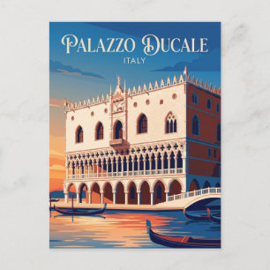 Carte Postale Palazzo Ducale, Venise, Italie Italie
