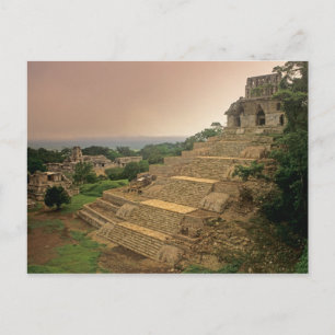 Carte Postale Palenque, Chiapas, Mexique, Maya