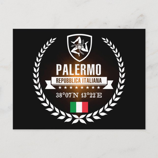 Carte Postale Palerme (Devant)