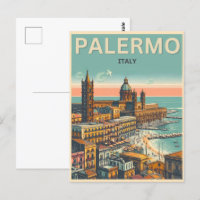 Palerme sicilienne Italie cadeaux souvenirs vintag