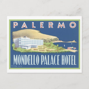 Carte Postale Palermo Mondello Palace Hotel