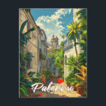 Carte Postale Palermo Vintage<br><div class="desc">Capturez le charme intemporel de Palerme,  en Italie,  avec cette jolie carte postale vintage. Cette carte postale présente une image ancienne époustouflante de la ville,  parfaite pour envoyer une touche de nostalgie à vos proches. Ne manquez pas cette pièce unique de souvenir de voyage !</div>