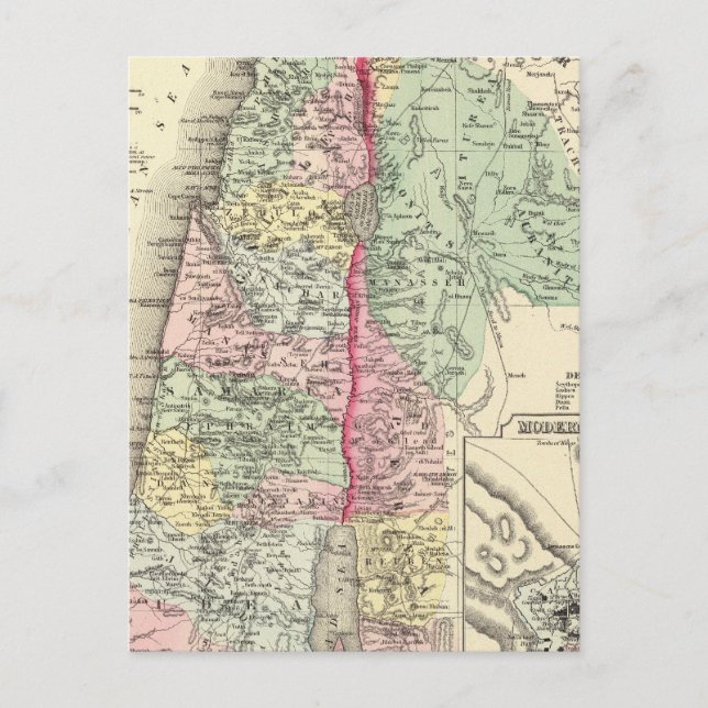 Carte Postale Palestine historique (Devant)