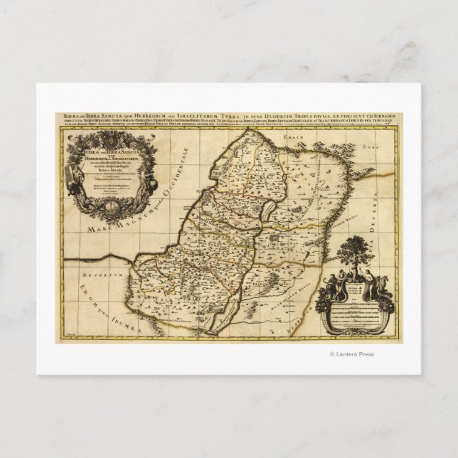 Carte Postale PalestineCarte panoramiquePalestine 2 (Devant)