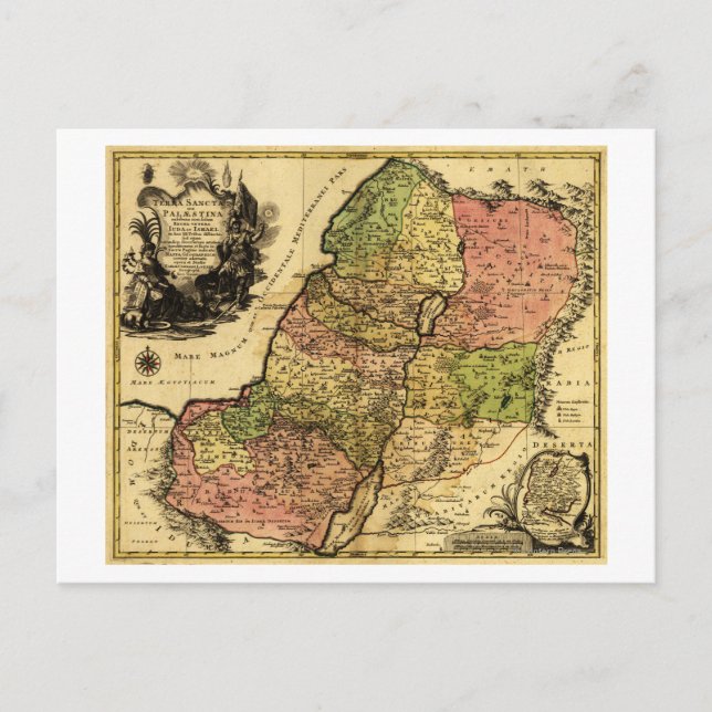 Carte Postale PalestineCarte panoramiquePalestine 4 (Devant)