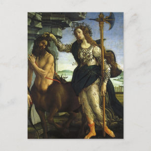 Carte Postale Pallas (Minerva) et Centaur par Sandro Botticelli