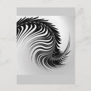 Carte postale Palm Leaf de danse