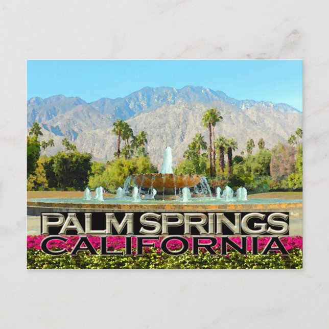 Carte Postale Palm Springs (Devant)
