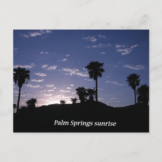 Carte postale ~ Palm Springs (Devant)