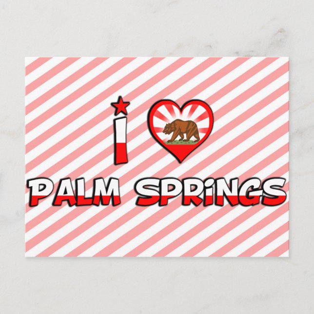 Carte Postale Palm Springs, Californie (Devant)