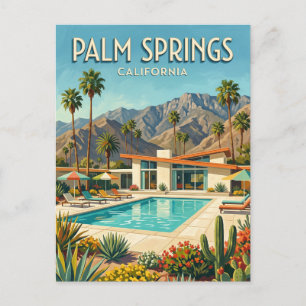 Carte Postale Palm Springs Californie
