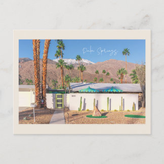 Carte Postale Palm Springs Californie - Moderne du Moyen-siècle