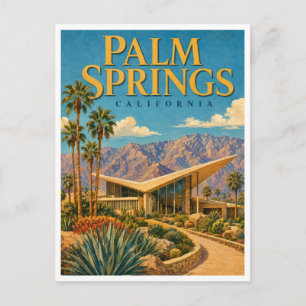 Carte Postale Palm Springs Californie Palmiers du désert GeoSaga