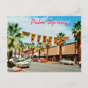 Carte Postale Palm Springs, Californie - Vintage