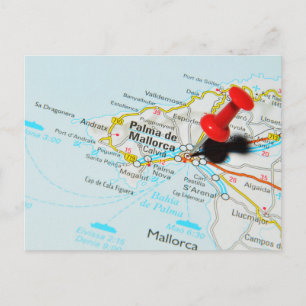 Carte Postale Palma de Majorque, Espagne