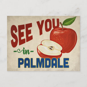 Carte Postale Palmdale California Apple - Vintage voyage