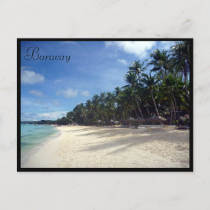 Carte Postale palmiers boracay