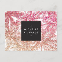 Palmiers de Parties scintillant Tropical Rose/Bron