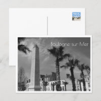Palmiers et Obélisque, Boulogne-sur-Mer, France
