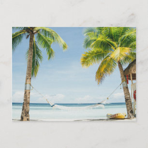Carte Postale Palmiers & Hamac