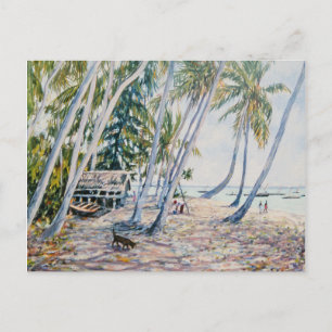 Carte Postale Palmiers rouillants Zanzibar 2002