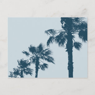Carte Postale Palmiers Vintage
