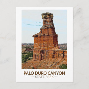 Carte Postale Palo Duro Canyon State Park Texas Art