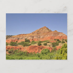 Carte Postale Palo Duro Canyon, Texas. Calques rocheux successif