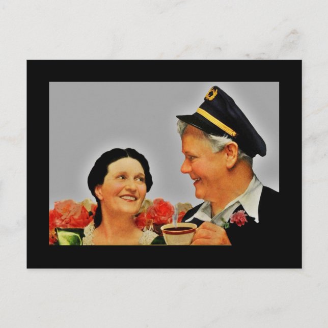 Carte Postale Pals de café du matin (Devant)