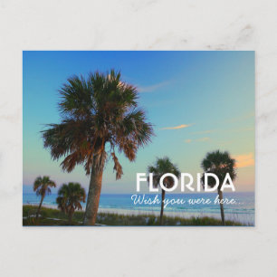 Carte Postale Panama City Beach, Floride Souhaitez Que Vous Étie