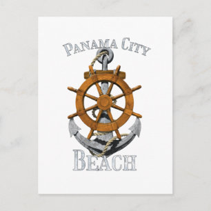 Carte Postale Panama City Beach Floride Vacation Ancre nautique