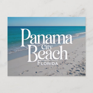 Carte Postale Panama City Beach Floride , Vintage