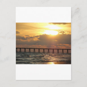 Carte Postale Panama City Beach Pier Sunset