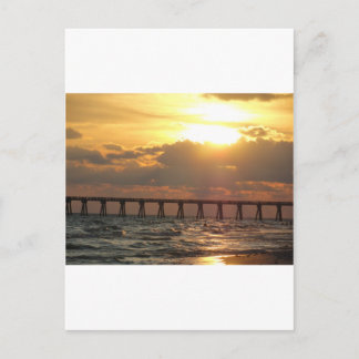 Carte Postale Panama City Beach Pier Sunset