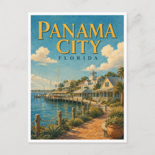 Carte Postale Panama City Floride St. Andrews GeoSaga