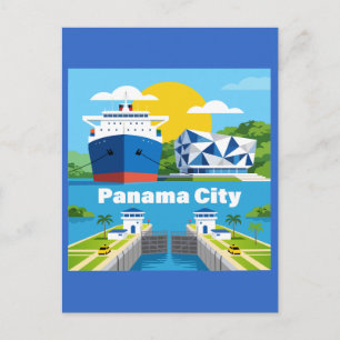 Carte Postale Panama City Panama
