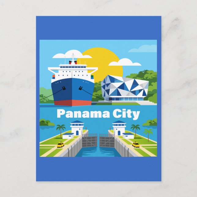 Carte Postale Panama City Panama (Devant)
