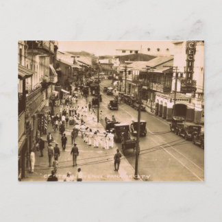 Carte Postale Panama City, Panama vers 1944
