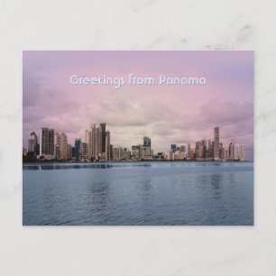Carte Postale Panama Skyline