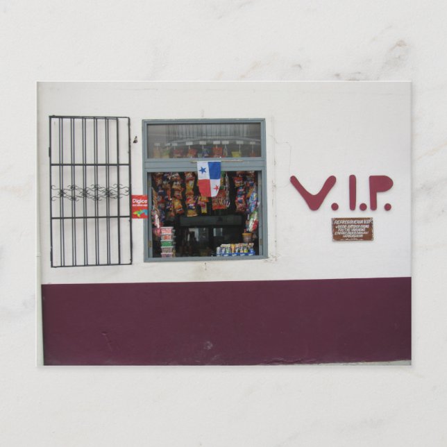 Carte Postale panama v.i.p. (Devant)