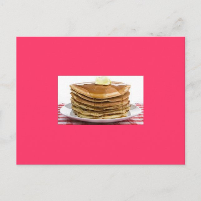 Carte postale Pancake (Devant)
