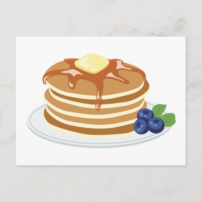 Carte Postale Pancakes (Devant)