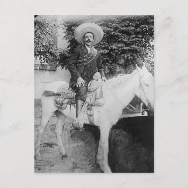Carte Postale Pancho Villa général révolutionnaire mexicain (Devant)