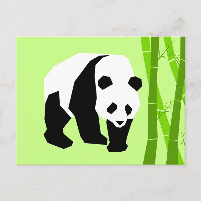 Carte postale Panda (Devant)