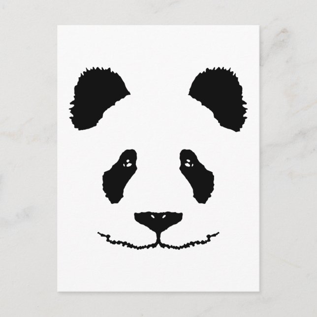 Carte Postale Panda (Devant)