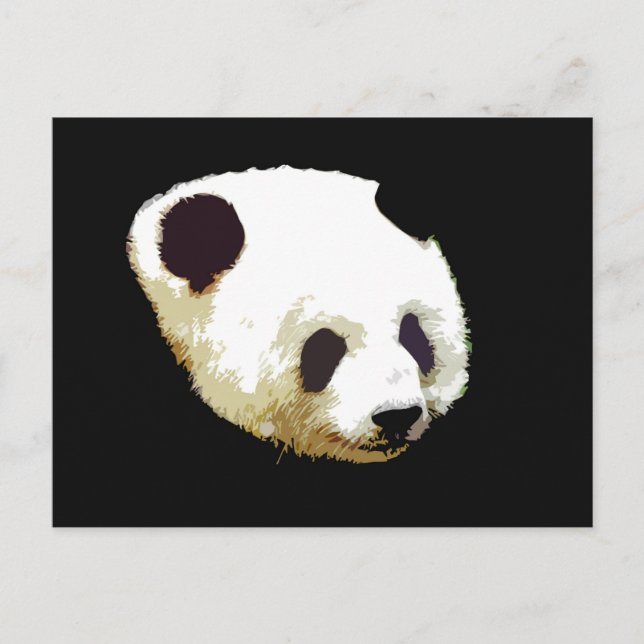 Carte Postale Panda (Devant)