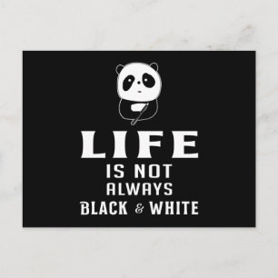 Carte Postale Panda Bear Cute Animal Pandas Paw Funny Idée cadea