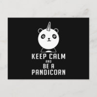 Panda Bear Pandicorne Garder Calm amusant Idée cad