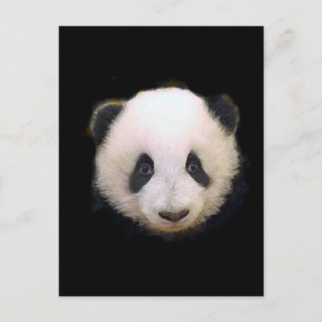 Carte Postale Panda bébé (Devant)