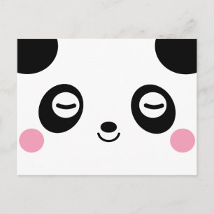 Carte Postale Panda du temps de la pause